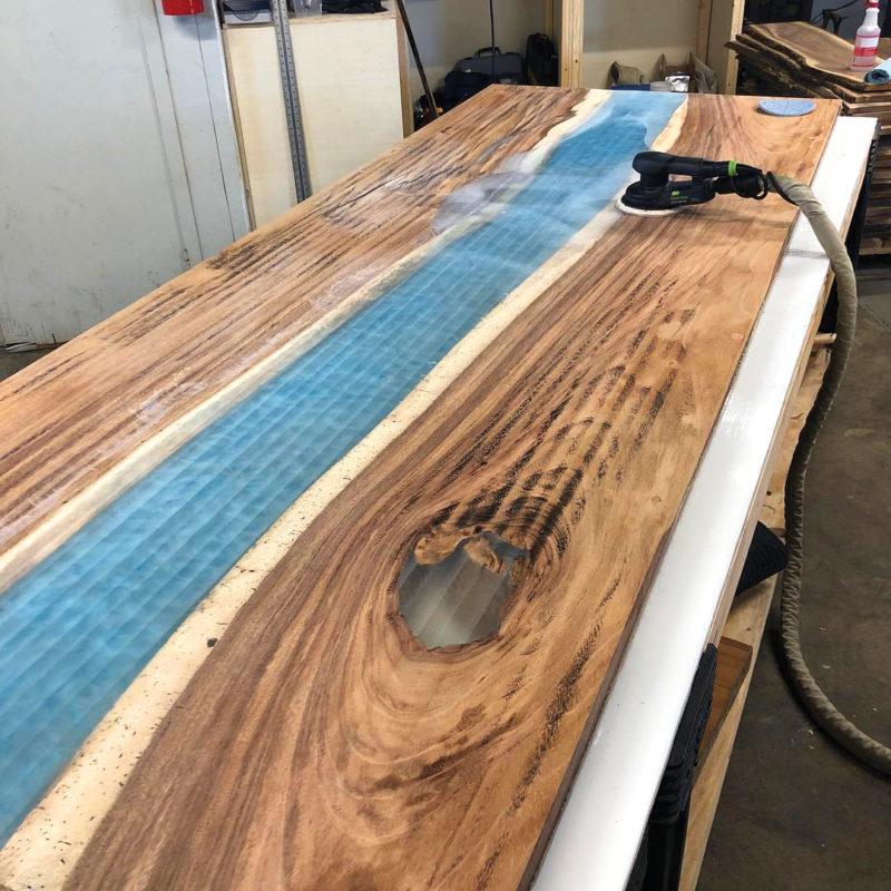 finishing_sandingtable Live Edge Slabs